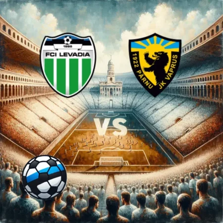 FC Levadia Tallinn vastu Vaprus 2025-08-22 koefitsiendid ja analüüs
