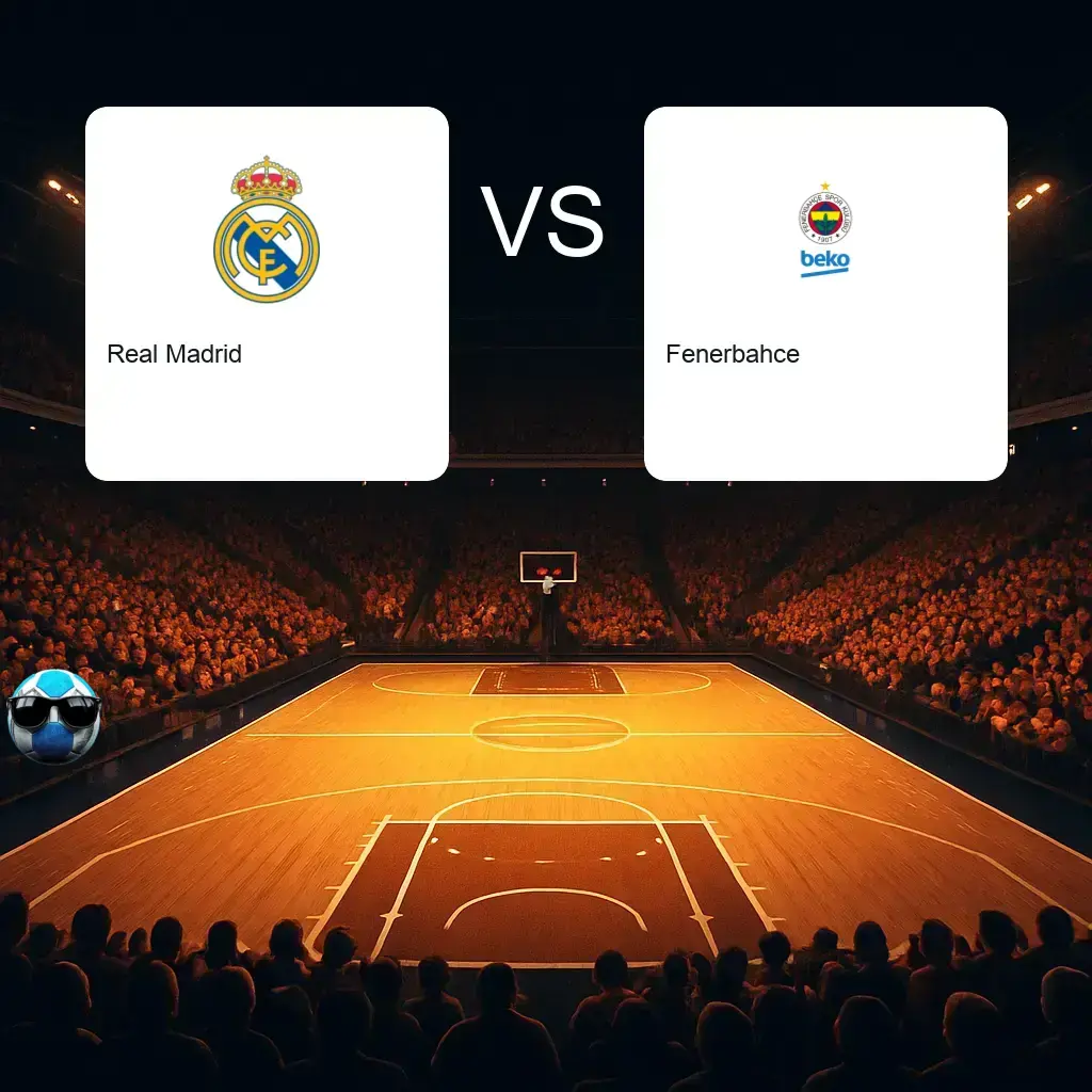 Euroleague · Mängu info Real Madrid – Fenerbahce29.10.2026 · kl. 21:45 Eesti aja järgiMovistar Arena Real Madrid võõrustab Fenerbahcet Euroliiga kohtumises, kus