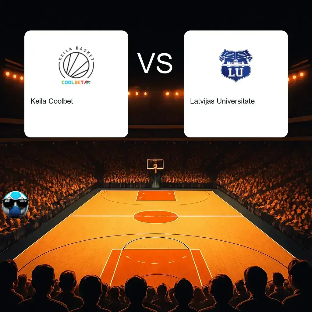Latvia-Estonian League · Mängu info Keila Coolbet – Latvijas Universitate04.10.2026 · kl. 17:30 Eesti aja järgiKeila Tervisekeskus Keila Coolbeti ja Latvijas Un